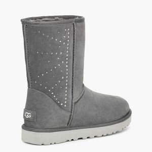 Authentic Brand Gray New Studded Ugg Boots